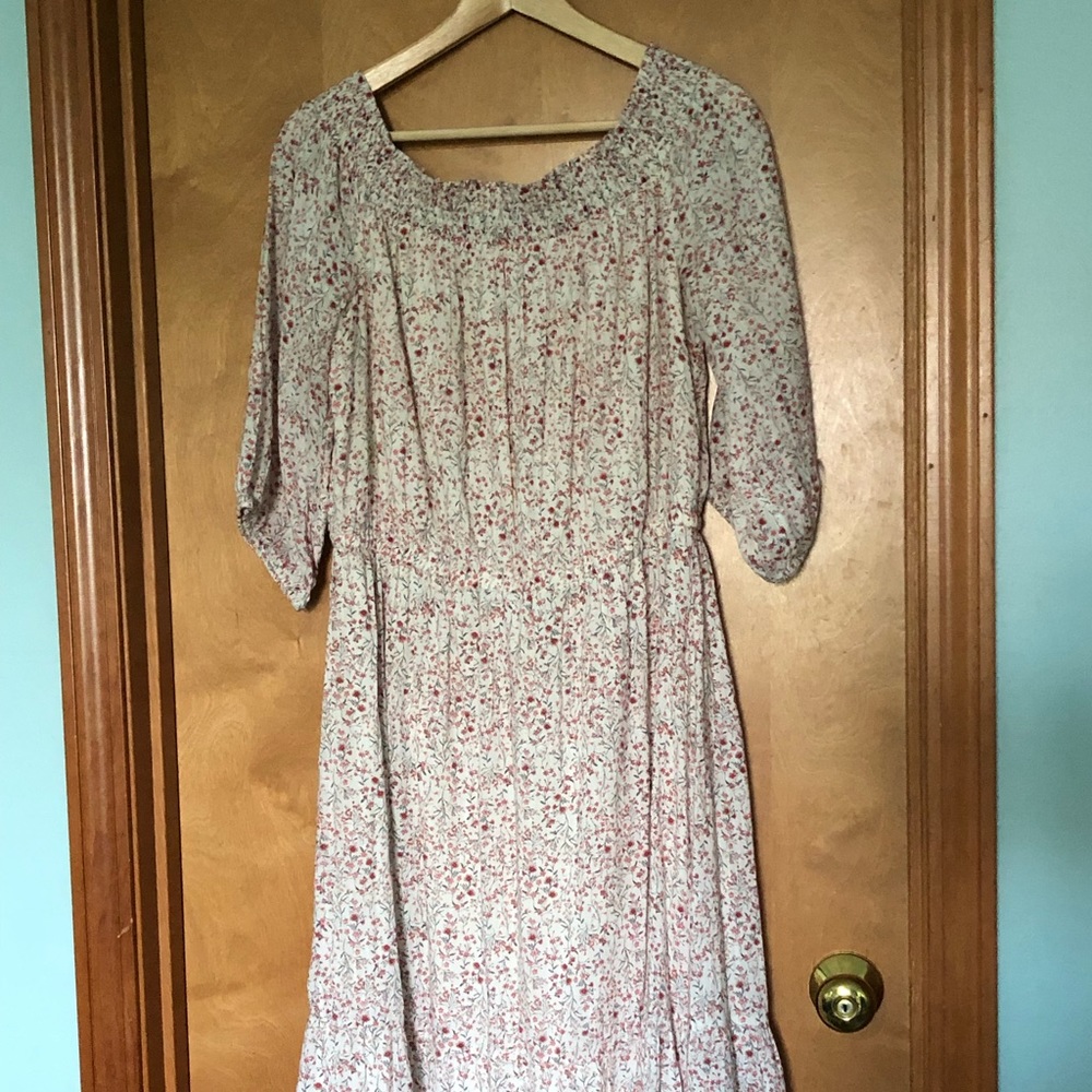 Old Navy Off the shoulder midi dress